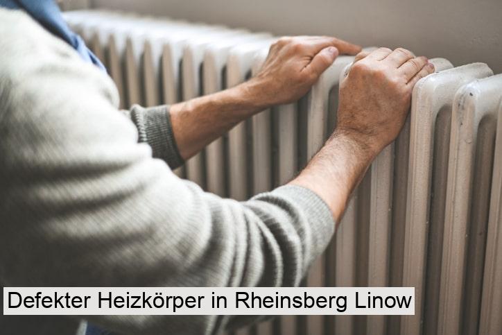 Defekter Heizkörper in Rheinsberg Linow
